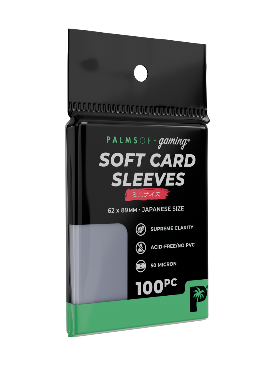 Soft Card Sleeves - Japanese Mini Size - 100pc