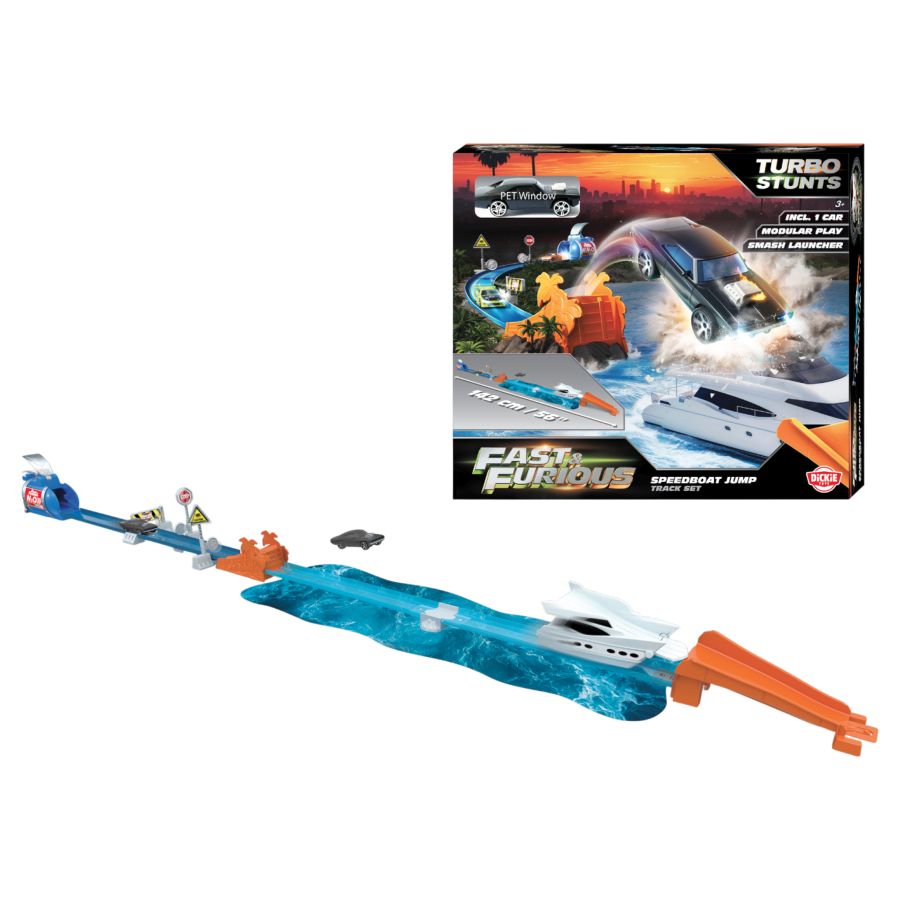 Fast & Furious – Speedboat Jump Playset