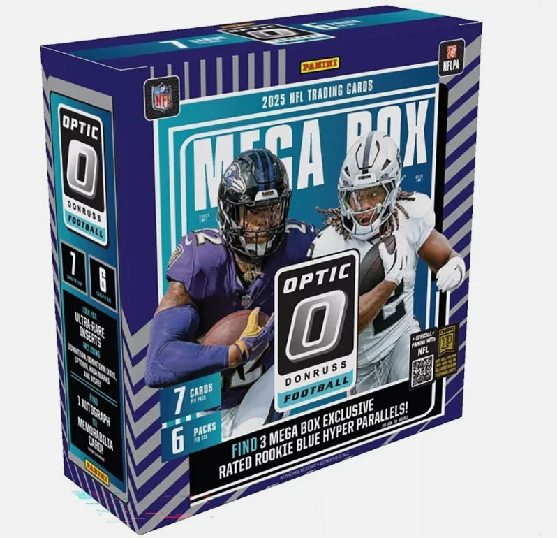 Panini Donruss Optic 2025 NFL Football Mega Box
