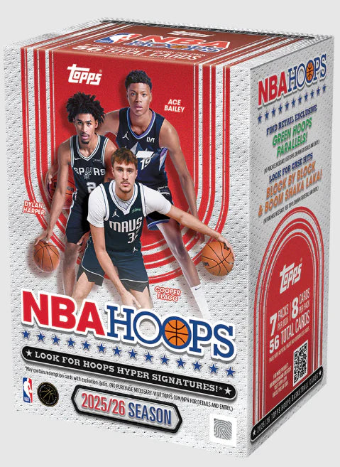 2025-26 Topps NBA Hoops Basketball Value Blaster Box