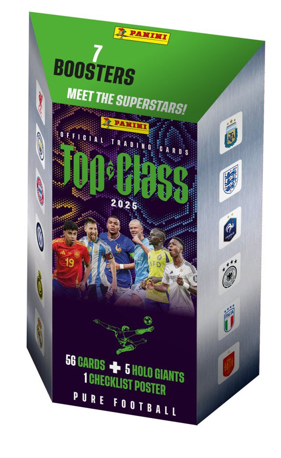 Top Class Soccer 2025 Trading Cards - Blaster Box