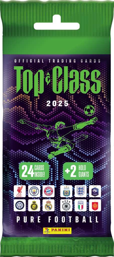 Top Class Soccer 2025 Trading Cards - Fat Pack
