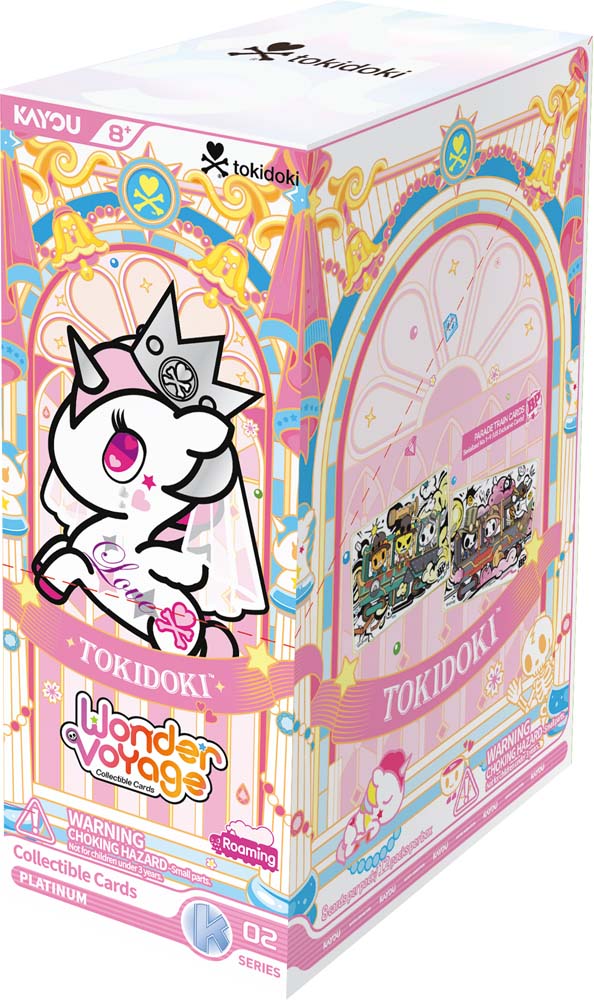 Kayou Tokidoki Wonder Voyage Collectible Trading Cards Roaming Edition Foil Pack Series 2