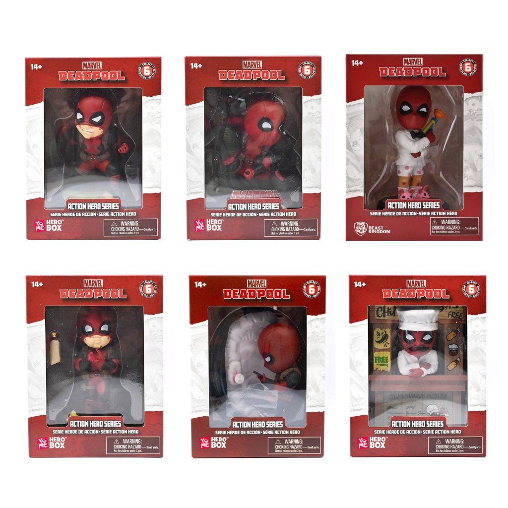 YUME Hero Box Deadpool- Action Hero Series Assortment