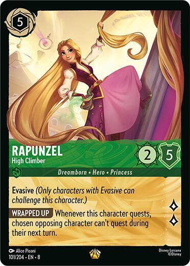 Rapunzel, High Climber 101/204 (Reign of Jafar) 