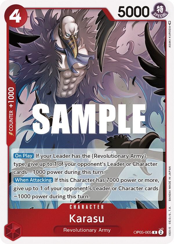 Karasu OP05-005 (Awakening of the New Era)  - Foil