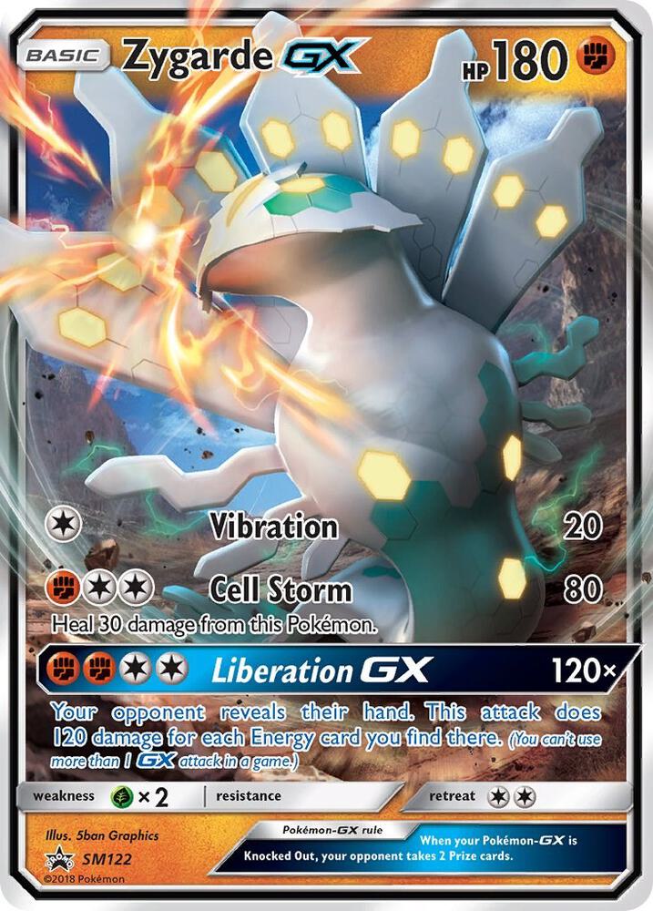 Zygarde GX SM122 (SM Promos)  - Holofoil