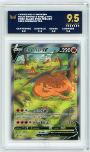 ARK 9.5 - 2022 Pokemon Black Star Promo Charizard V SWSH260 Ultra Premium Collection
