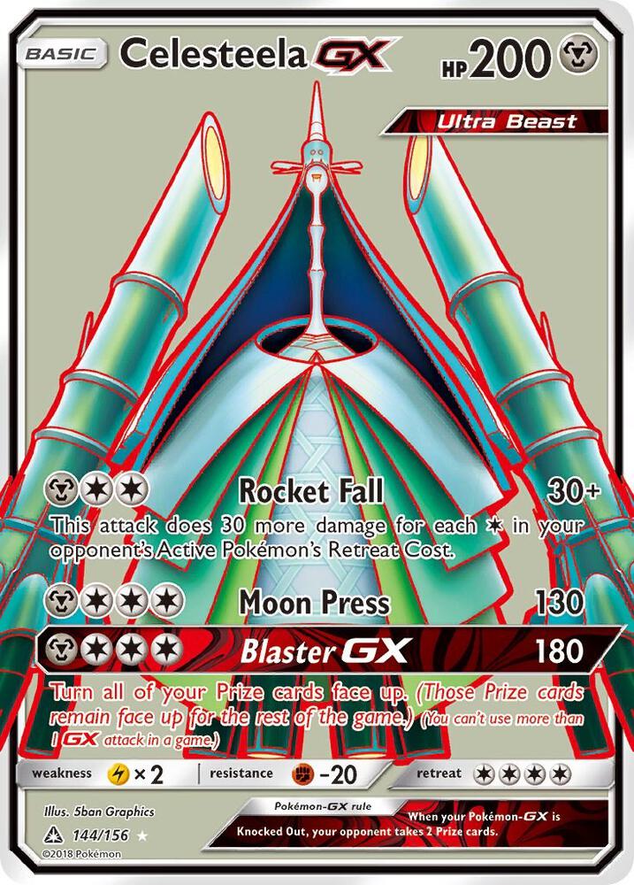 Celesteela GX 144/156 (SM - Ultra Prism)  - Holofoil