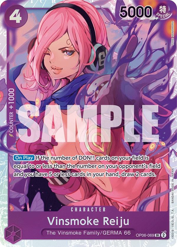 Vinsmoke Reiju OP06-069 (Wings of the Captain)  - Foil