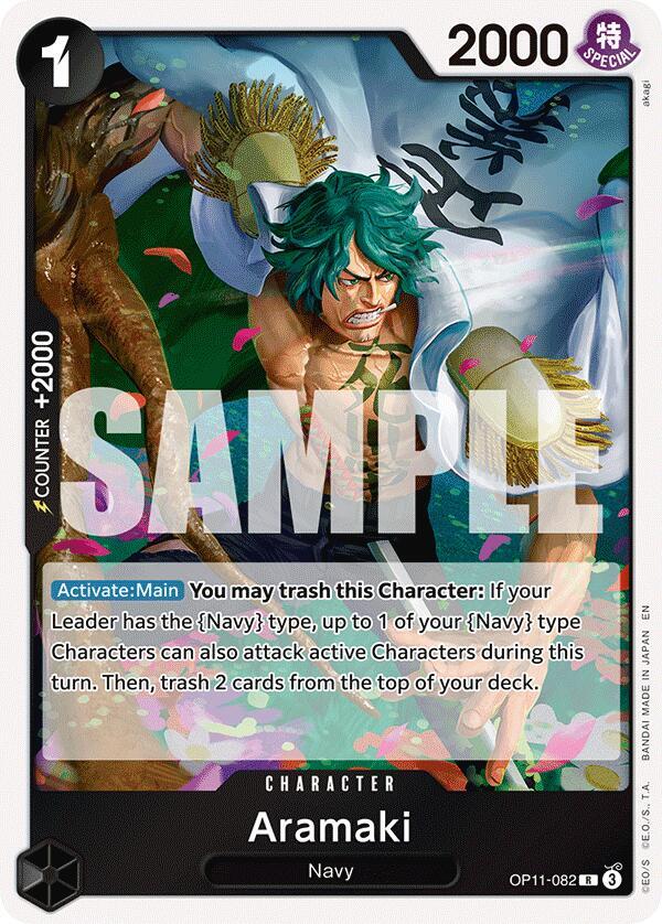 Aramaki OP11-082 (A Fist of Divine Speed)  - Foil