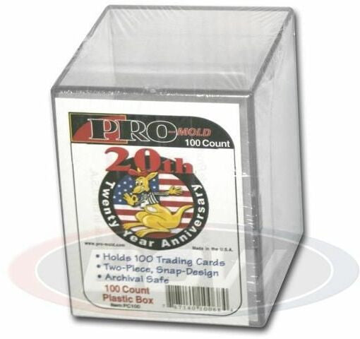 BCW Pro Mold Snap Box 100 Count