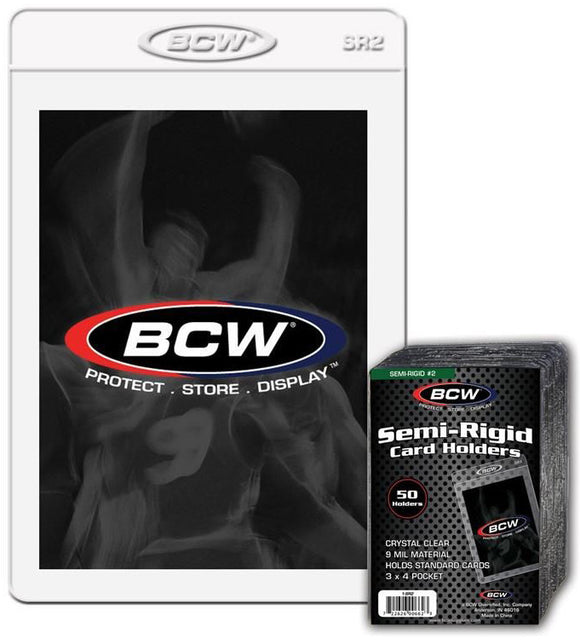 BCW Semi Rigid Card Holder #2 (3