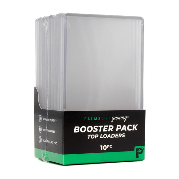 Booster Pack Top Loaders - 10pc Pack - Standard Size