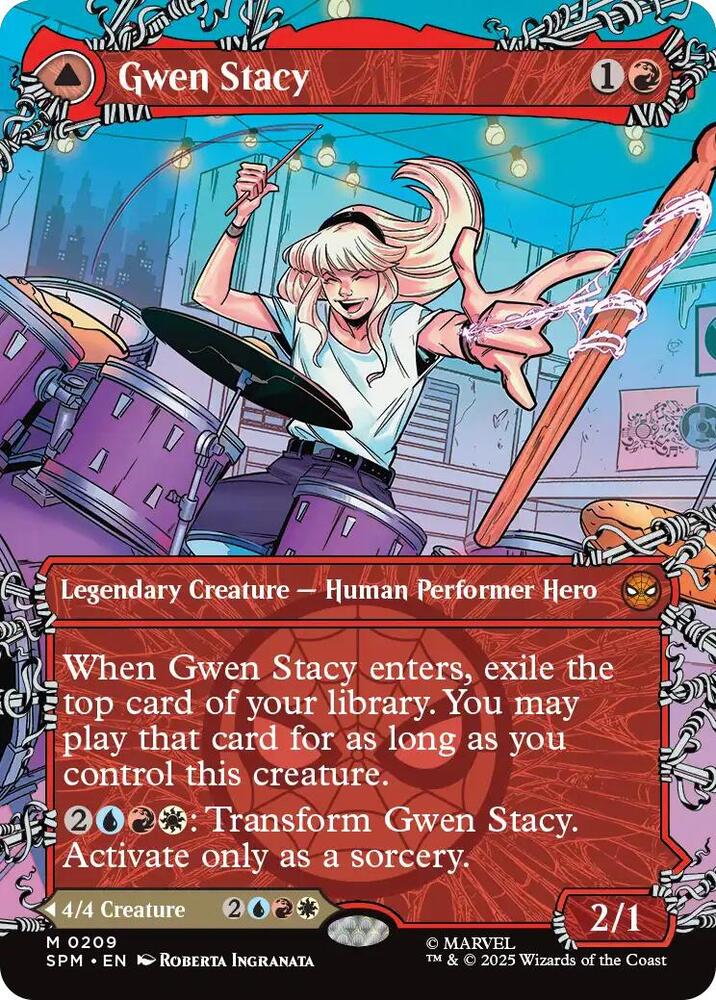 Gwen Stacy // Ghost-Spider 209/198 (Marvel's Spider-Man)  - Showcase