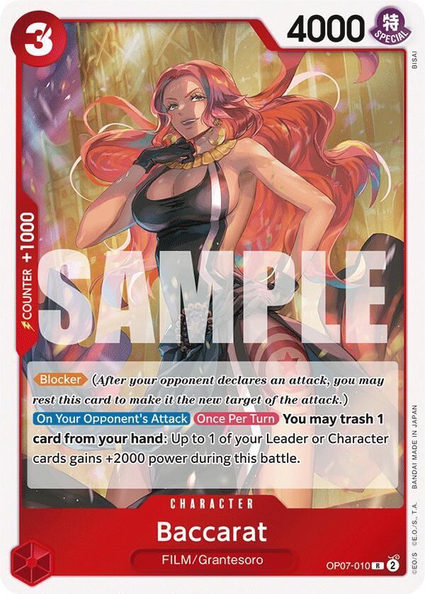 Baccarat OP07-010 (500 Years in the Future)  - Foil