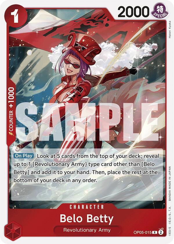 Belo Betty (Reprint) OP05-015 (Premium Booster -The Best-)  - Foil