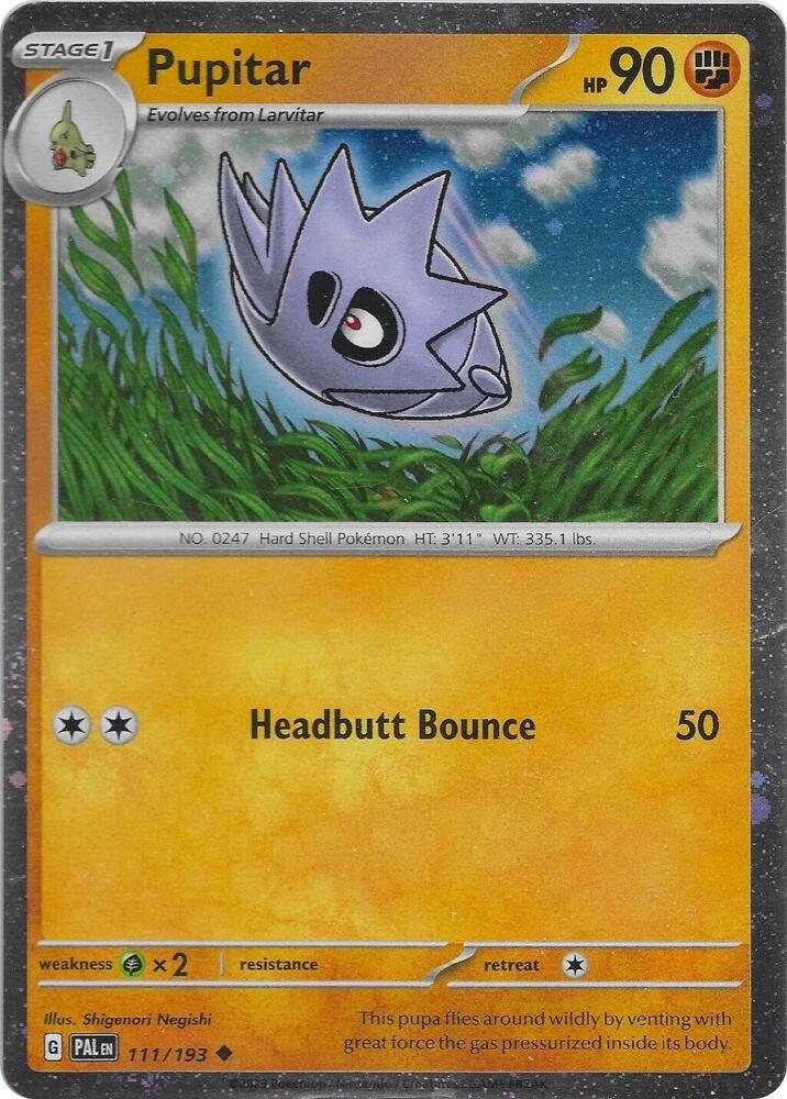 Pupitar 111/193 (Miscellaneous Cards & Products)  - Cosmo Holofoil