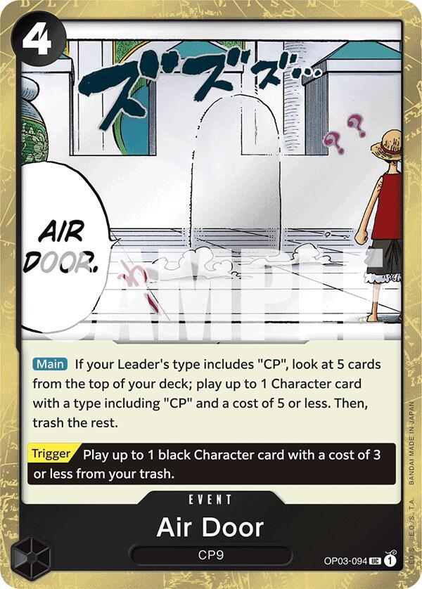 Air Door OP03-094 (Premium Booster -The Best-)  - Jolly Roger Foil
