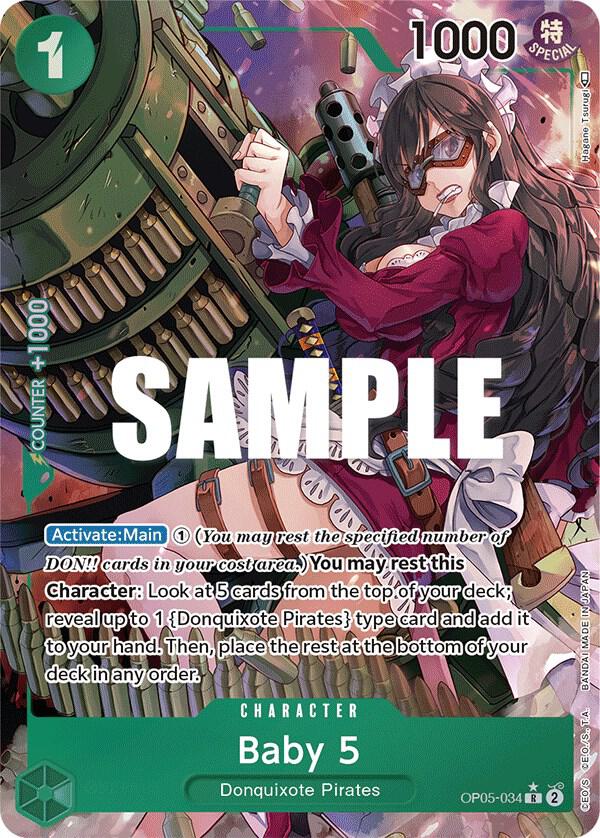 Baby 5 OP05-034 (Awakening of the New Era)  - Alternate Art Foil