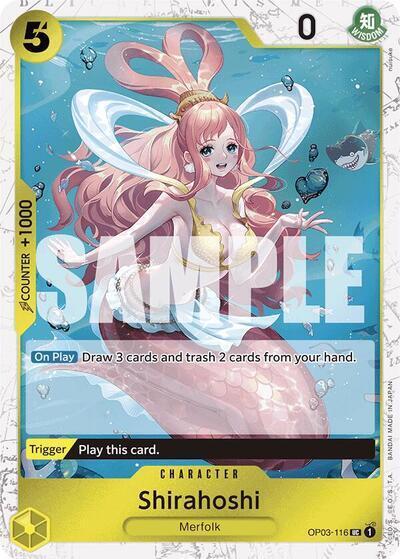 Shirahoshi OP03-116 (Premium Booster -The Best-)  - Jolly Roger Foil