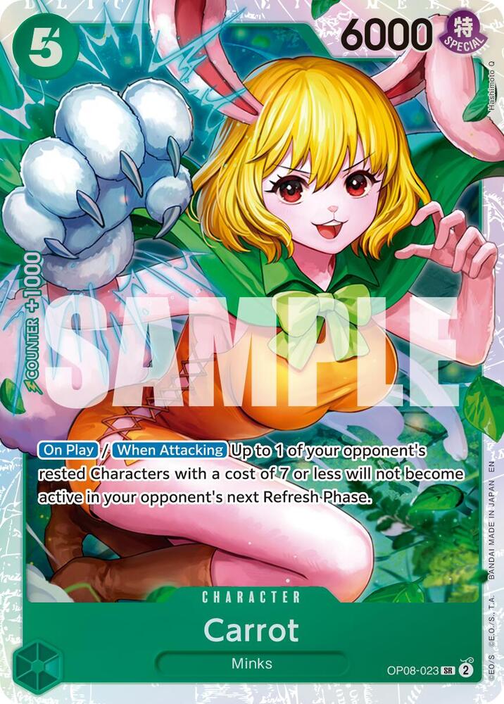 Carrot (Reprint) OP08-023 (Premium Booster -The Best- Vol. 2)  - Foil
