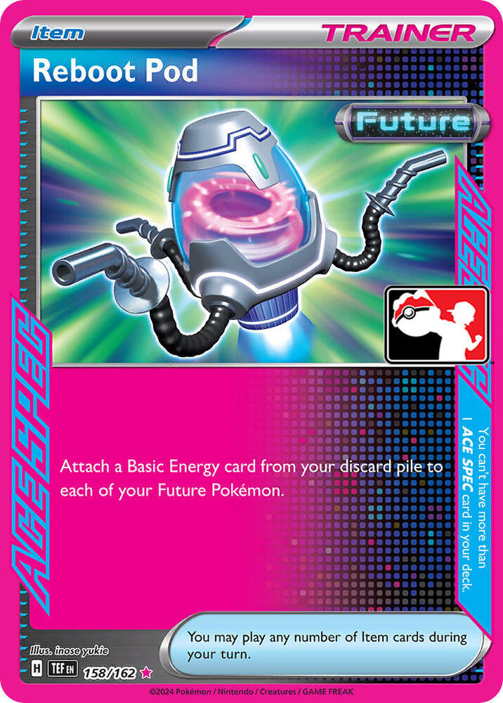 Reboot Pod Duplicate 158/162 (Prize Pack Series Cards) 