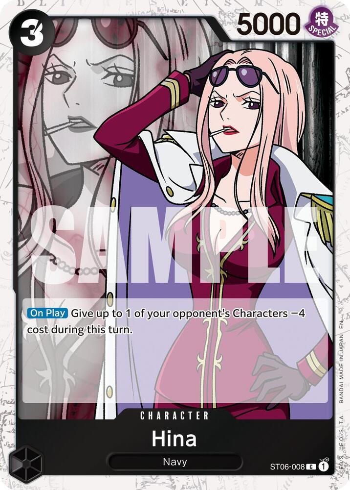 Hina ST06-008 (Premium Booster -The Best- Vol. 2)  - Pirate Foil
