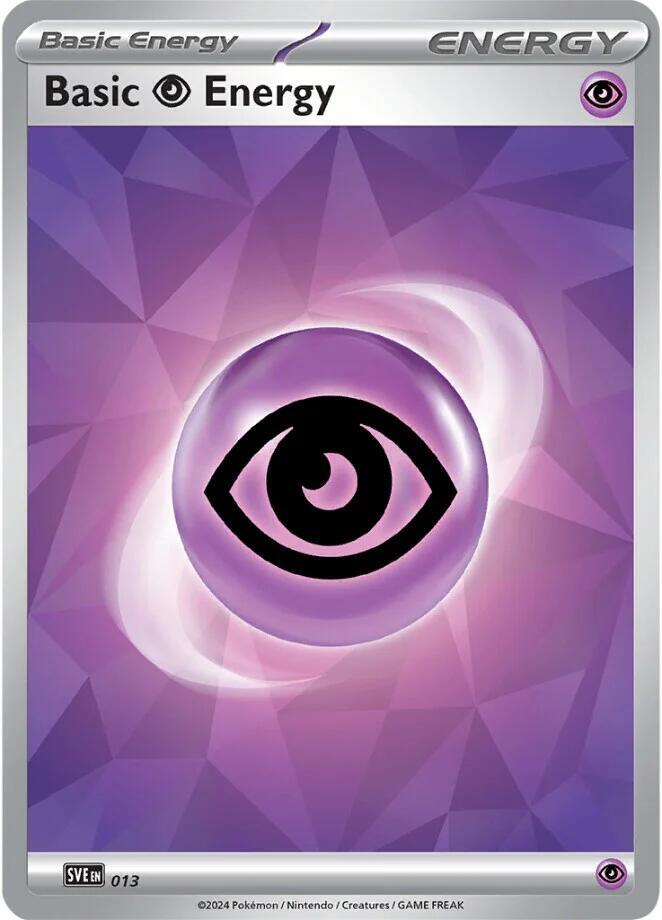 Basic Psychic Energy 013 (SVE: Scarlet & Violet Energies)  - Holofoil