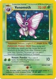 Venomoth - Holo Rare - 13/64