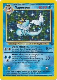 Vaporeon - Holo Rare - 12/64