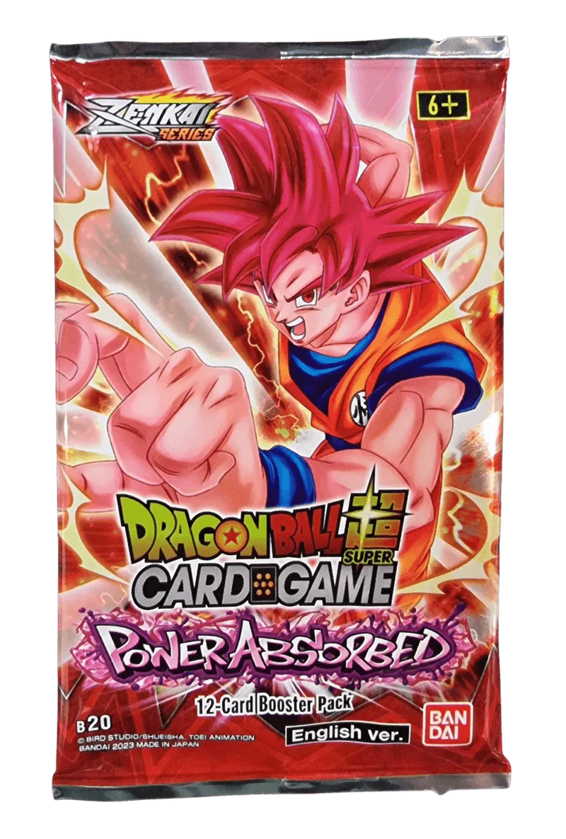 Dragon Ball Super Card Game: Zenkai Series – Booster Display: Power Absorbed [B20]