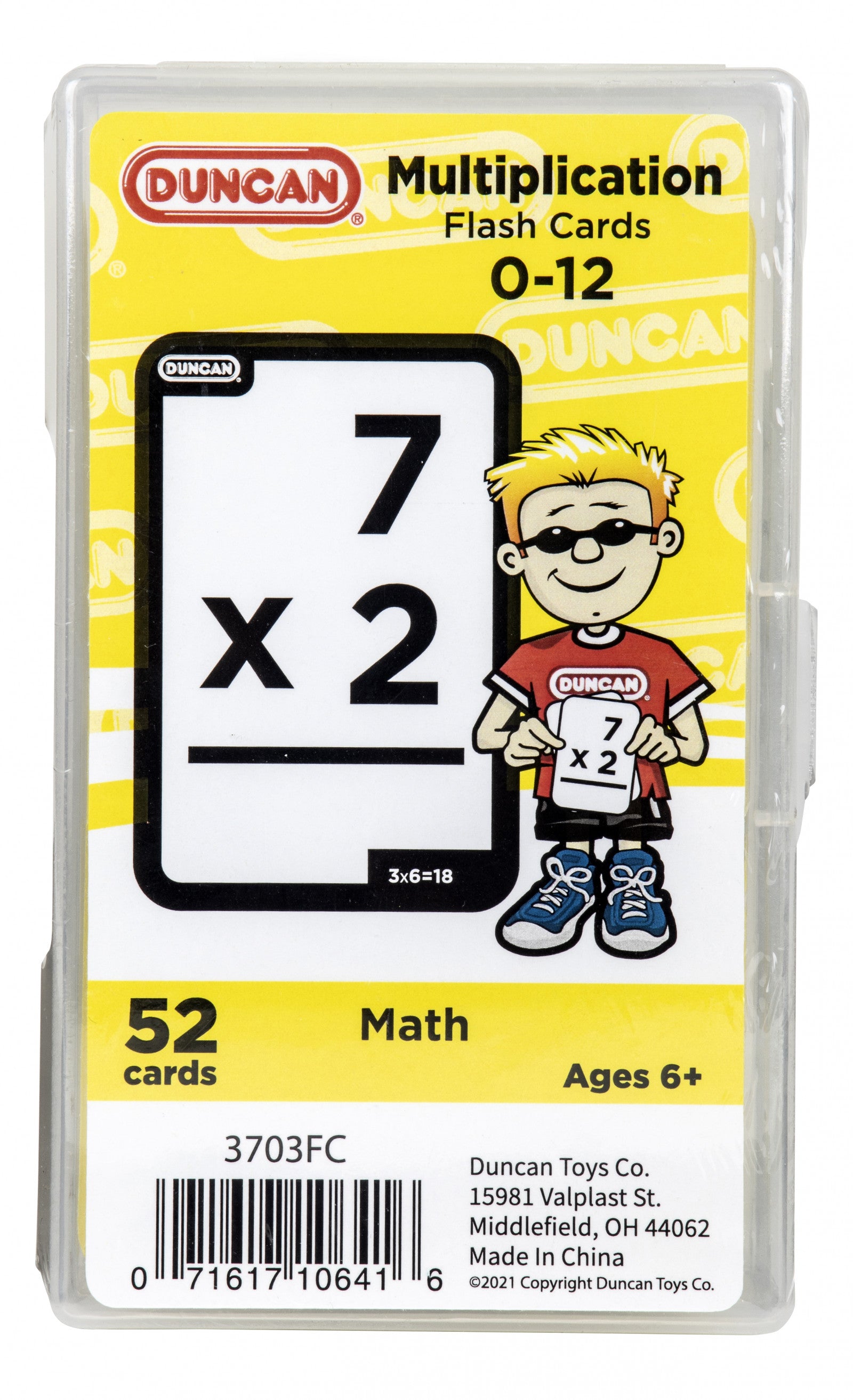 Copy of Duncan Flash Cards Multiplication