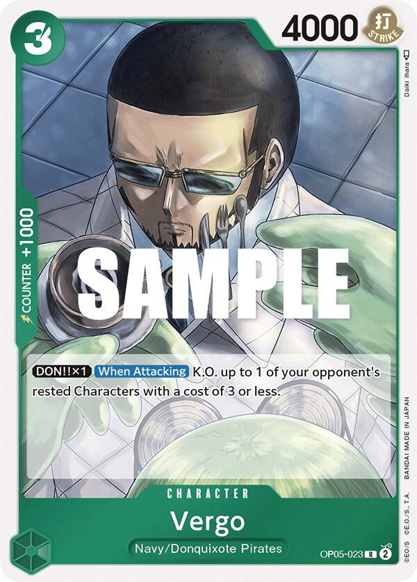 Vergo OP05-023 (Awakening of the New Era)  - Foil