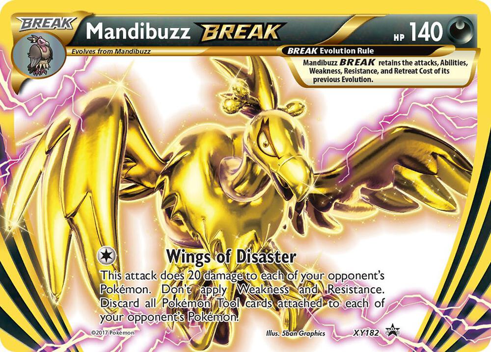 Mandibuzz BREAK XY182 (XY Promos)  - Holofoil