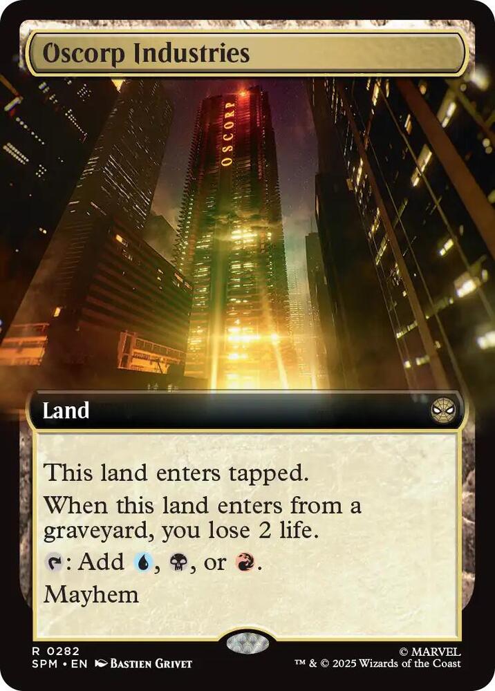 Oscorp Industries 282 (Marvel's Spider-Man)  - Extended Art