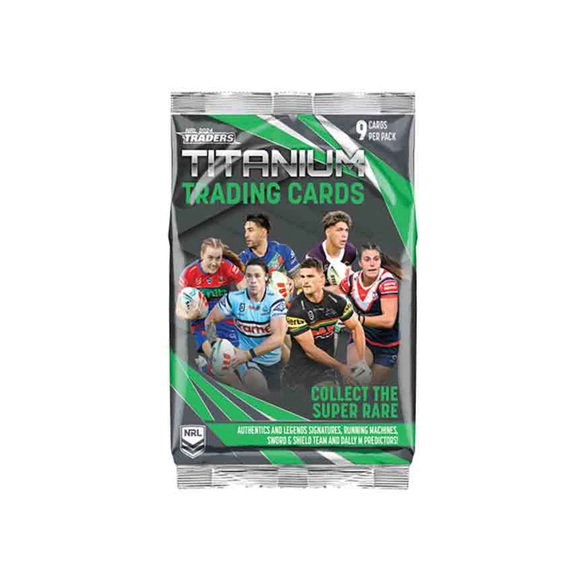 Rugby League - 2024 Traders Titanium Hobby Trading Cards Pack