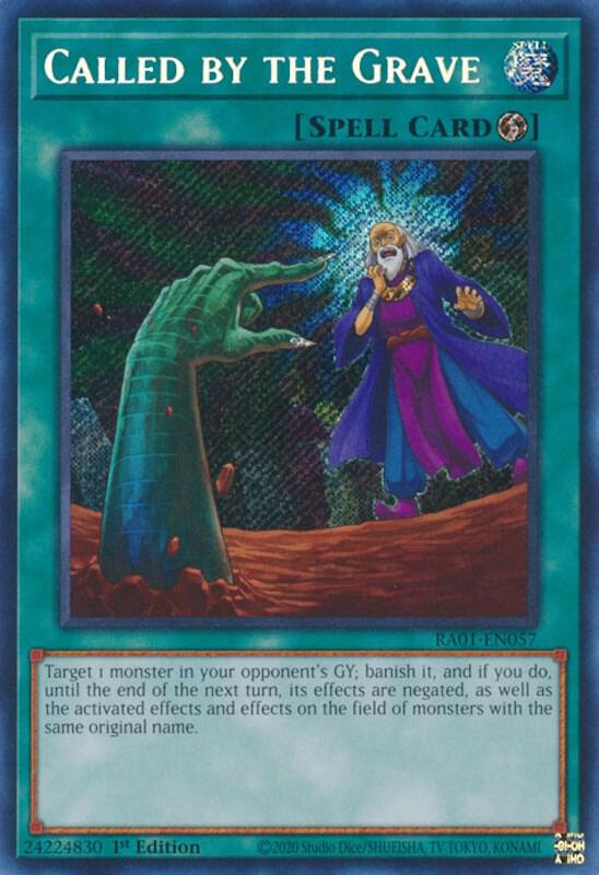 Called by the Grave Secret Rare RA01-EN057 (25th Anniversary Rarity Collection)  - 1st Edition
