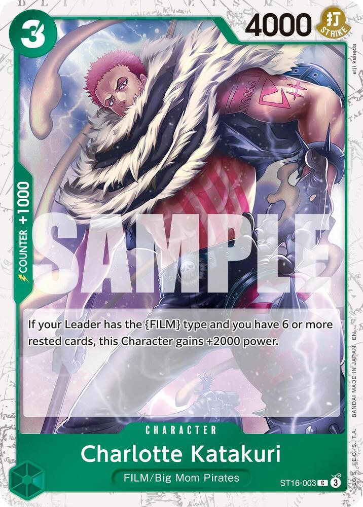 Charlotte Katakuri ST16-003 (Premium Booster -The Best- Vol. 2)  - Pirate Foil