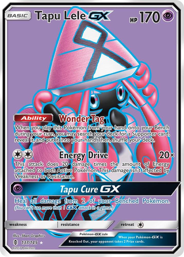 Tapu Lele GX 137/145 (SM - Guardians Rising)  - Holofoil