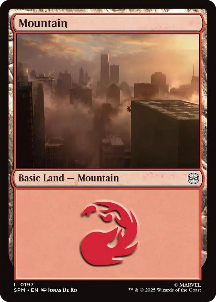 Mountain 0197 197 (Marvel's Spider-Man)  - Foil