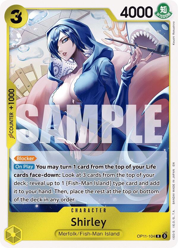 Shirley OP11-104 (A Fist of Divine Speed)  - Foil