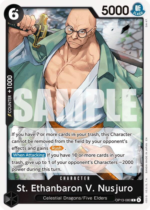 St. Ethanbaron V. Nusjuro OP13-080 (Carrying On His Will)  - Foil