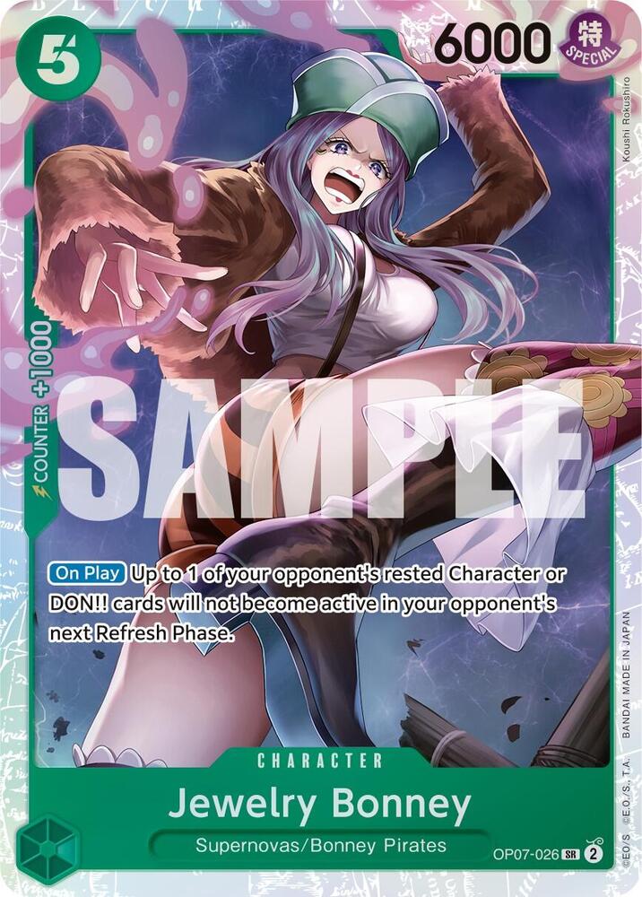 Jewelry Bonney OP07-026 (500 Years in the Future)  - Foil