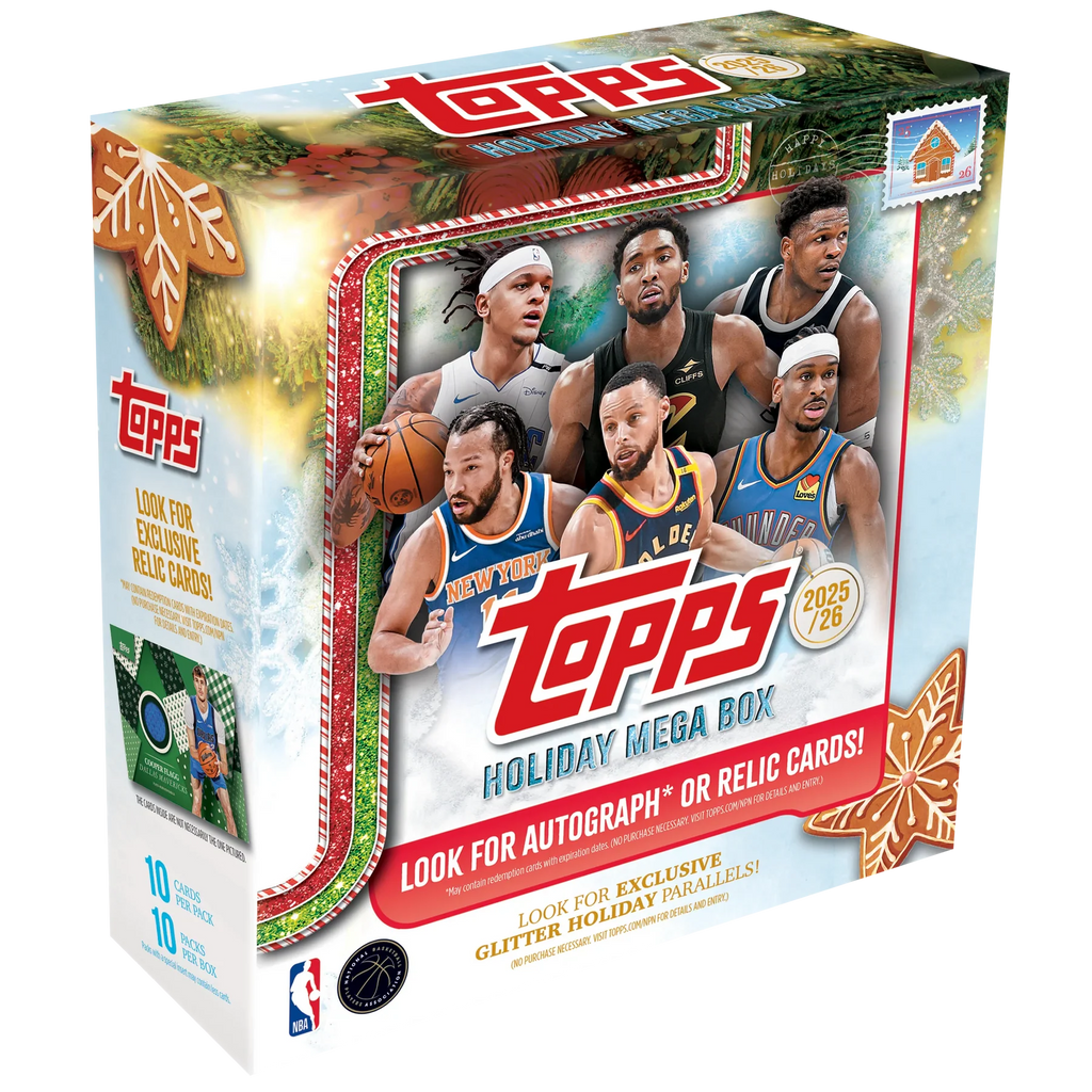 2025-26 Topps Holiday Basketball Mega Box