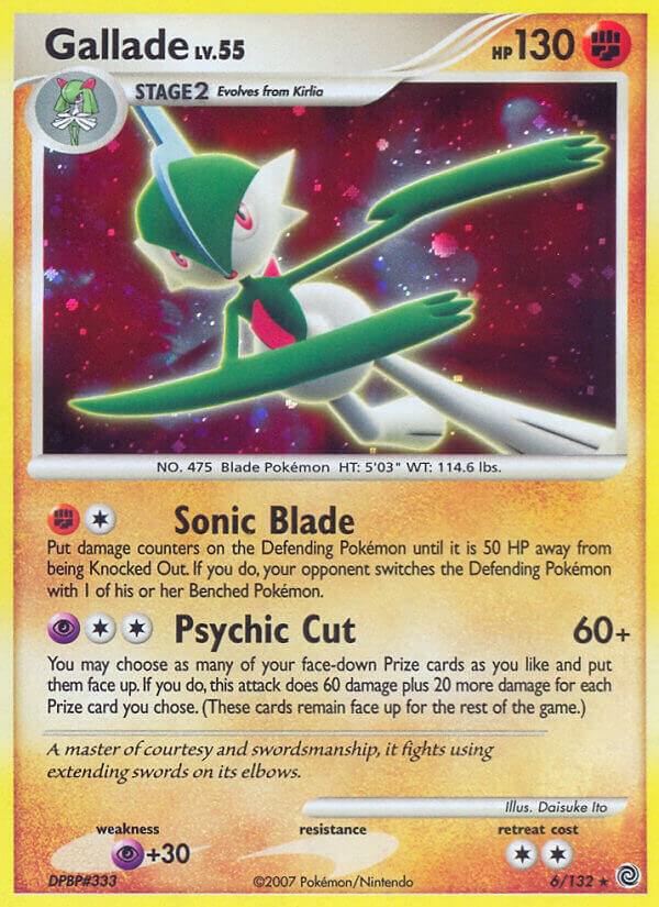 Gallade 6/132 (Secret Wonders)  - Holofoil