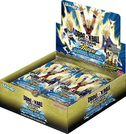 Dragon Ball Super Card Game: Masters – Booster Display: Ultra Bout – Set 3: 3 Glorious Fighters [B30]