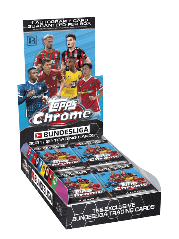 TOPPS 2022 Chrome Bundesliga Hobby Collection