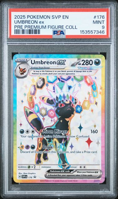 2025 POKEMON SVP EN-SV BLACK STAR PROMO #176 UMBREON (B)