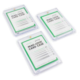 Mint-Fit Mag-Lock Card Case Sleeves (35pt-75pt) - 100pc